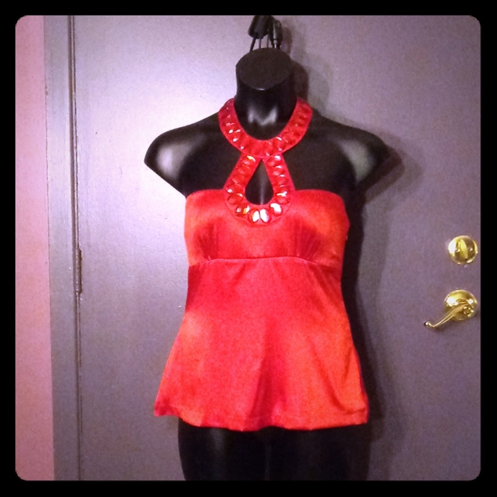 Arden B. Jeweled Top.